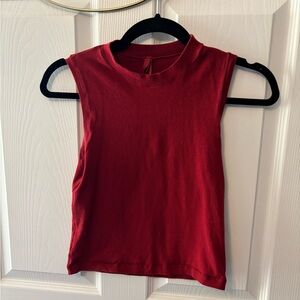 Skims Red Tank Top